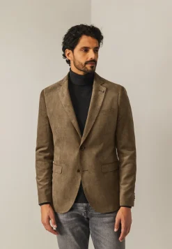 Sale Volledig gevoerde babycord blazer Blazers