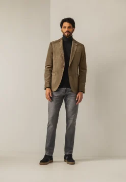 Sale Volledig gevoerde babycord blazer Blazers