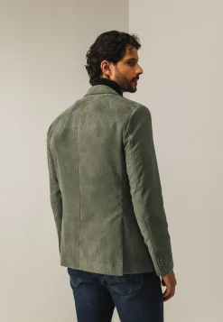 Discount Volledig gevoerde babycord blazer Blazers