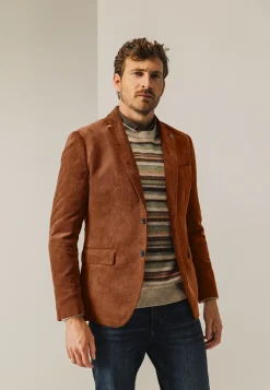 Discount Volledig gevoerde babycord blazer Blazers