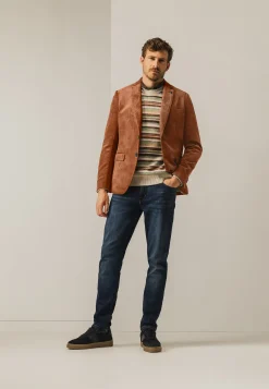 Discount Volledig gevoerde babycord blazer Blazers